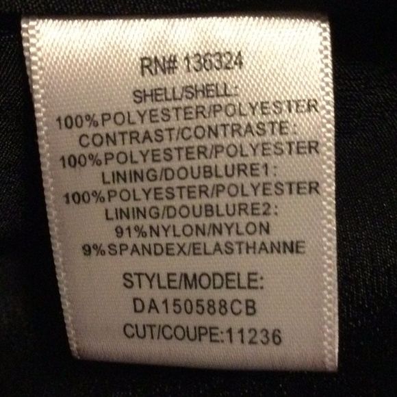 Halston Heritage strapless black dress - Picture 12 of 12